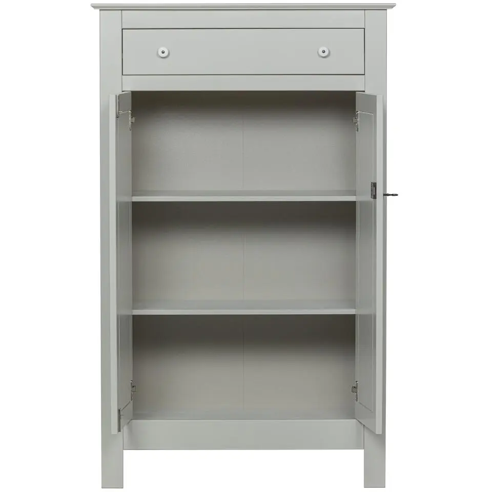 WOOOD Eva Meidenkast - Grenen - Mist - 150x93x40