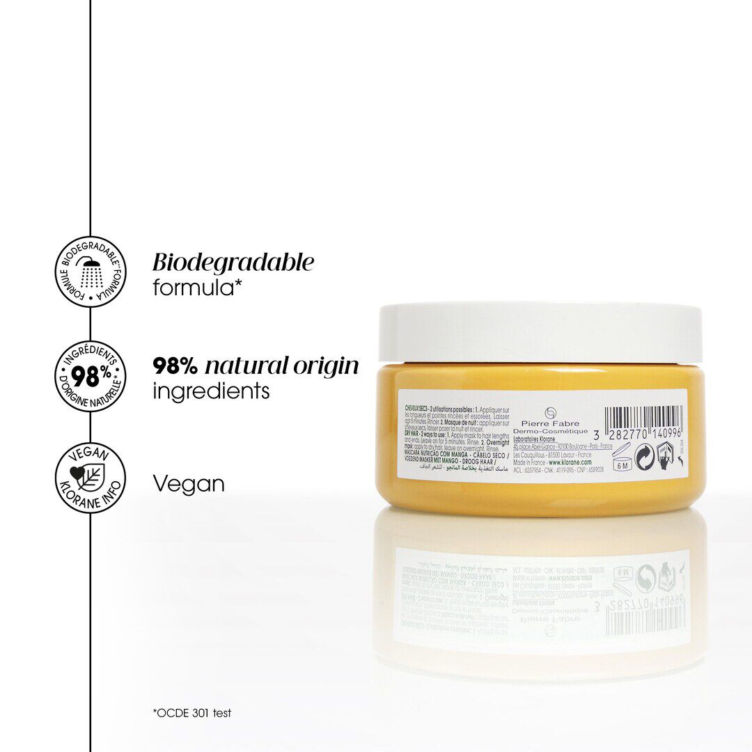 KLORANE  Máscara Nutritiva com Manga - 150ml