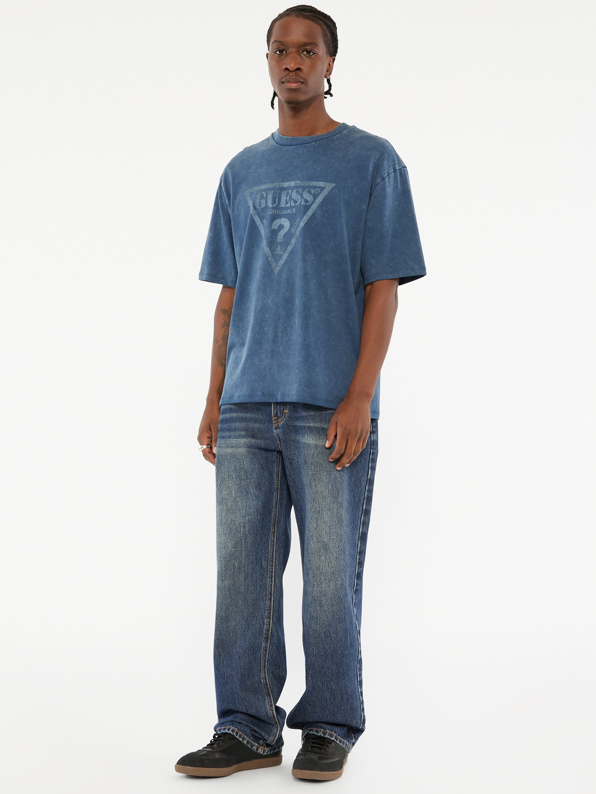 Calça jeans folgada Kit Originals da GUESS