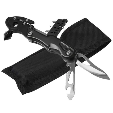Macma Multitool / Nothammer, Gurtschneider, Schraubendrehern, Taschenmesser, Säge ...