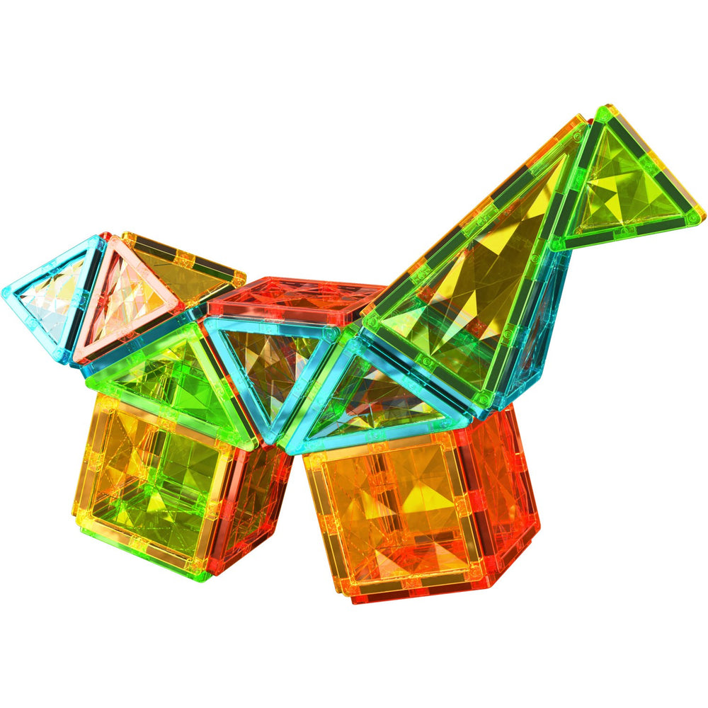 Køb Geomag Magnetic Tiles Gems 44 Pcs