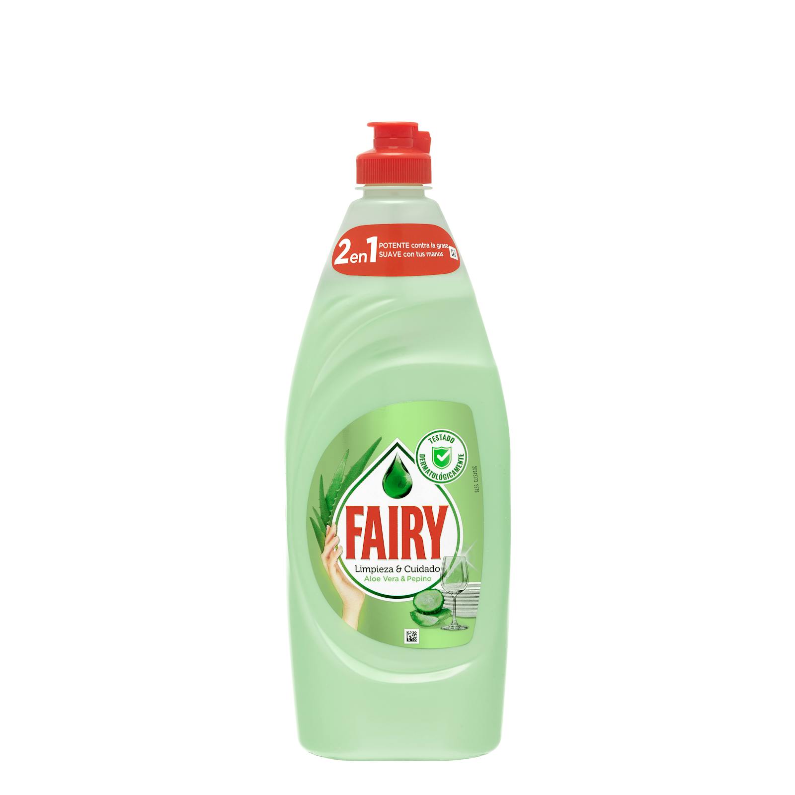 Liquide vaisselle Fairy Aloe Vera et Concombre