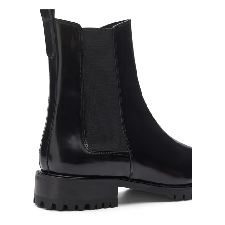 Rivecour Boots Cuir N°500 | Noir