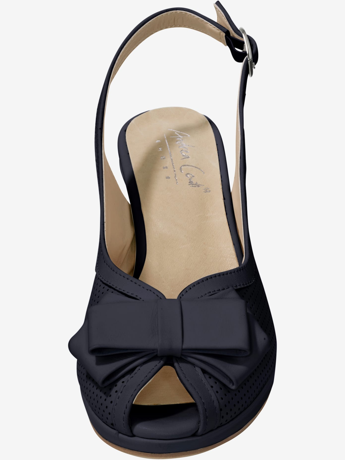 Sandales cuir nappa vachette doux