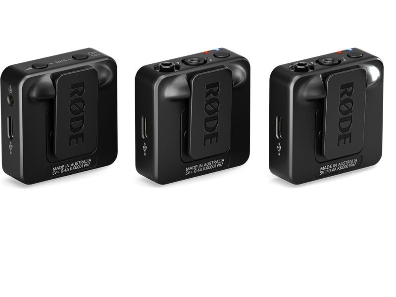 Rode Wireless GO Gen 3 Kompaktes drahtloses 2-Kanal Mikrofonsystem