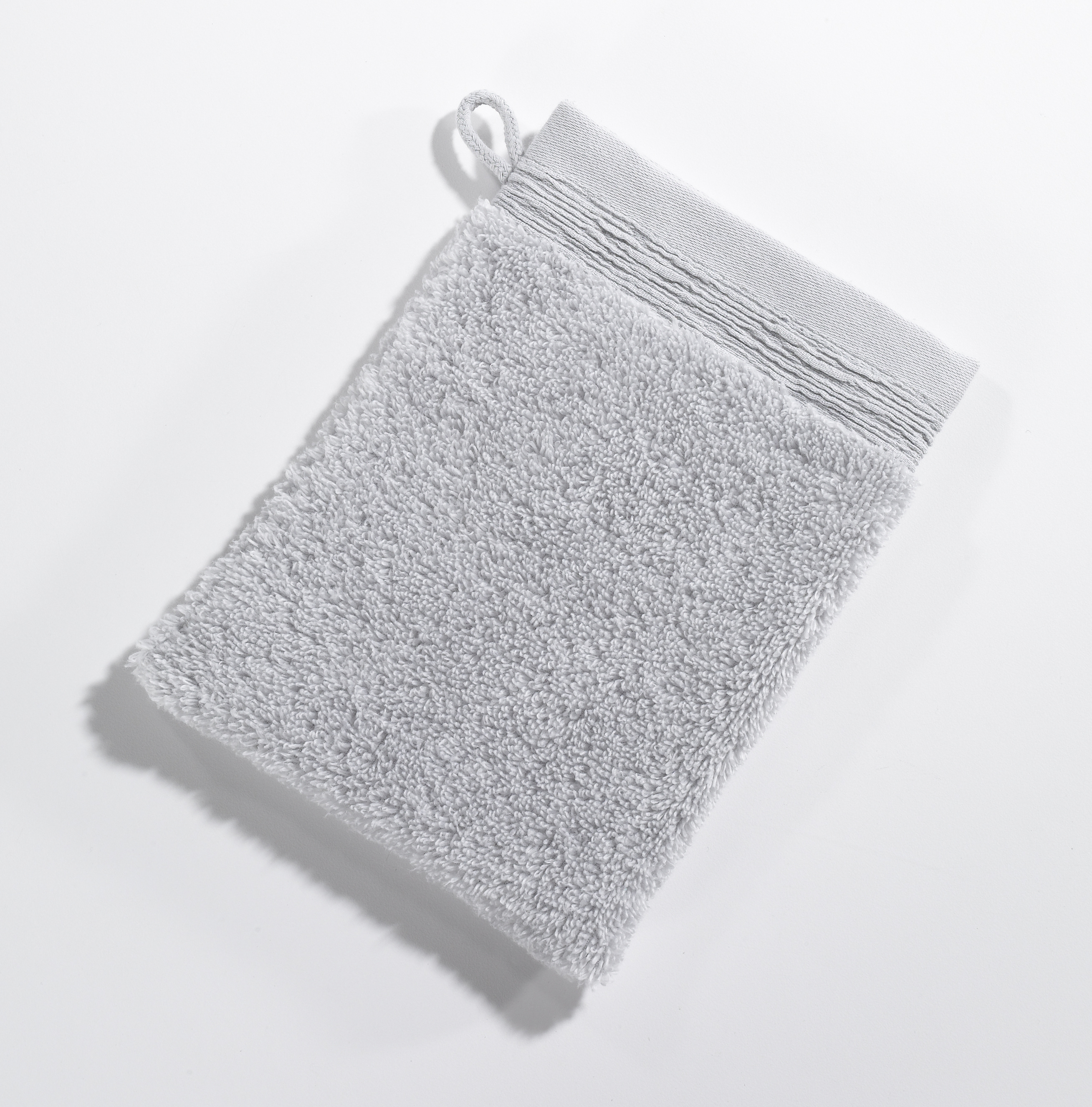 Waschhandschuh grau
