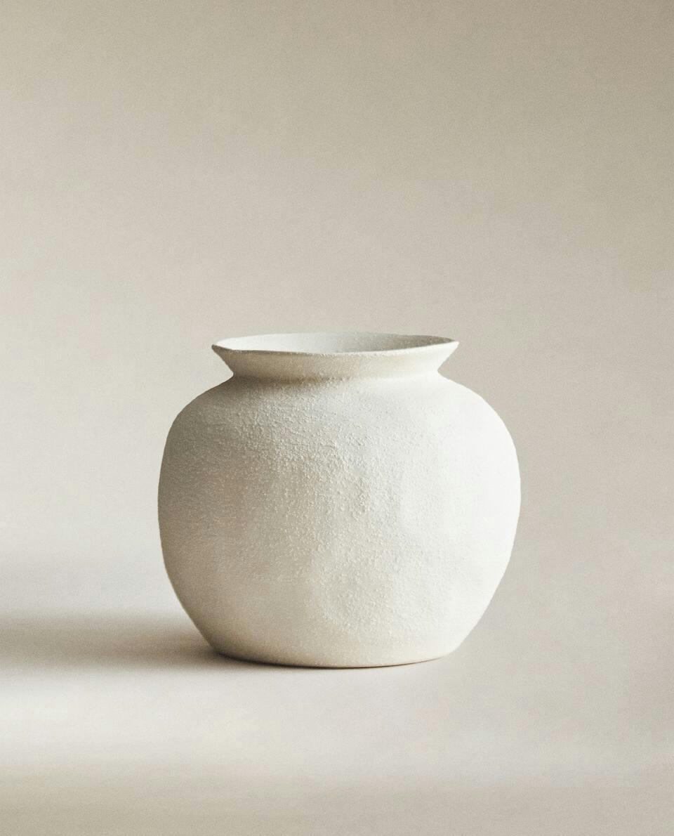 VASO DE BARRO RÚSTICO
