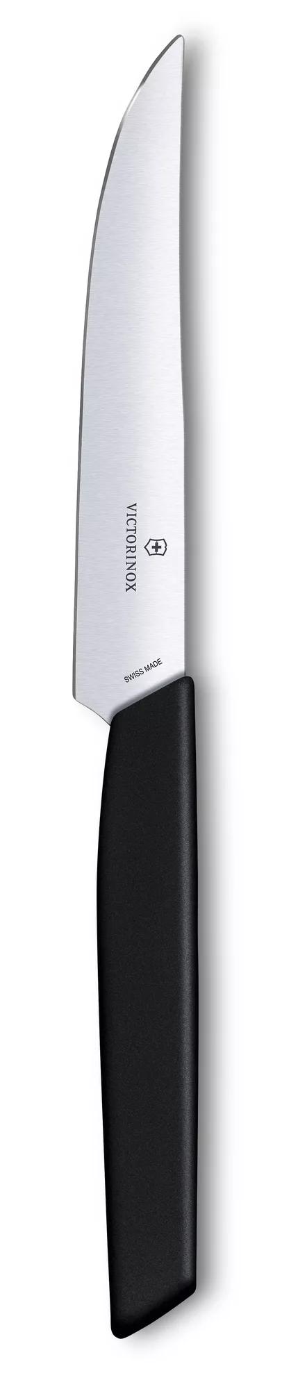 Swiss Modern Steakmesser-schwarz