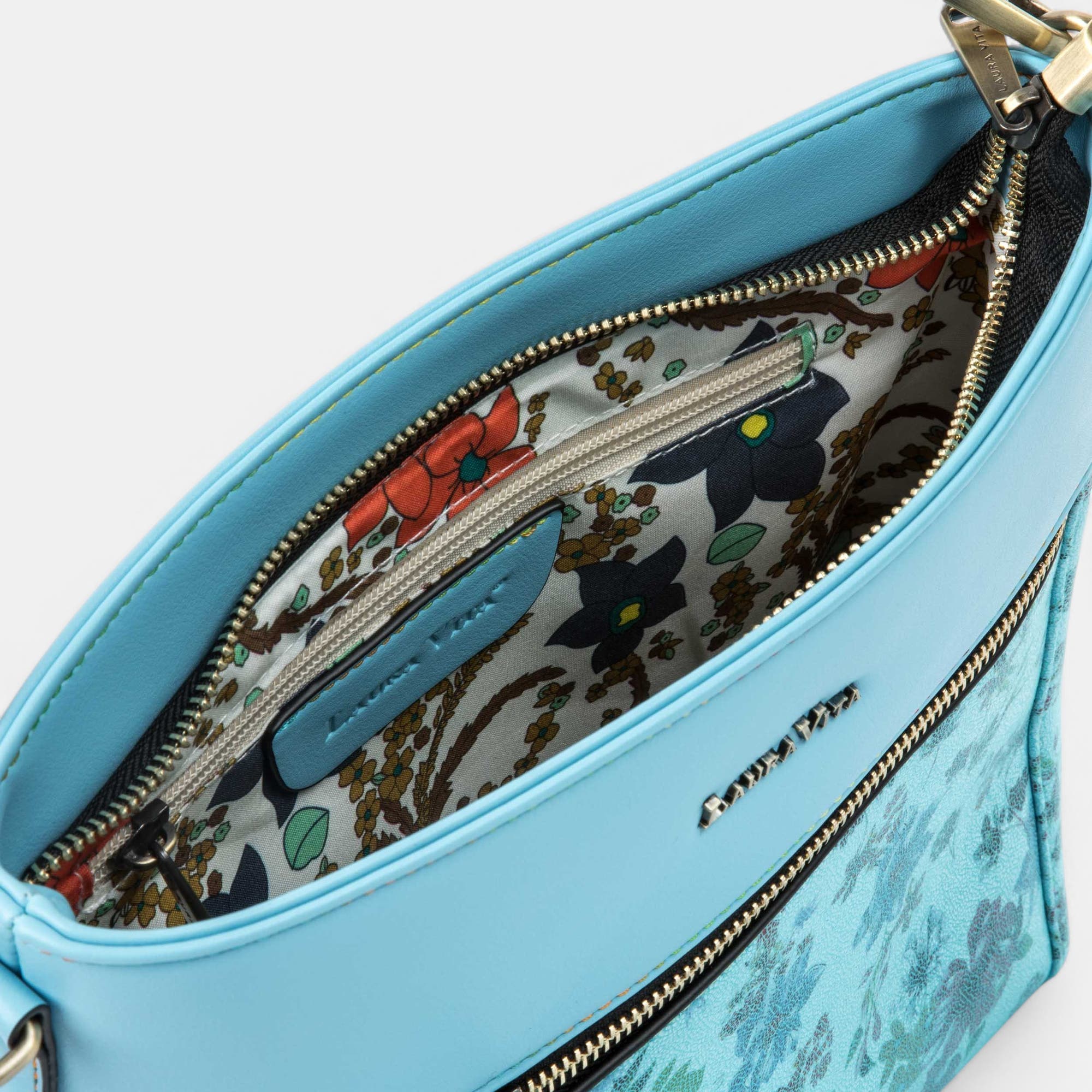Sac bandoulière bleu
