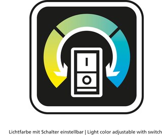TRIO LED Deckenfluter FRANKLIN 2-flg nickelfarbig
