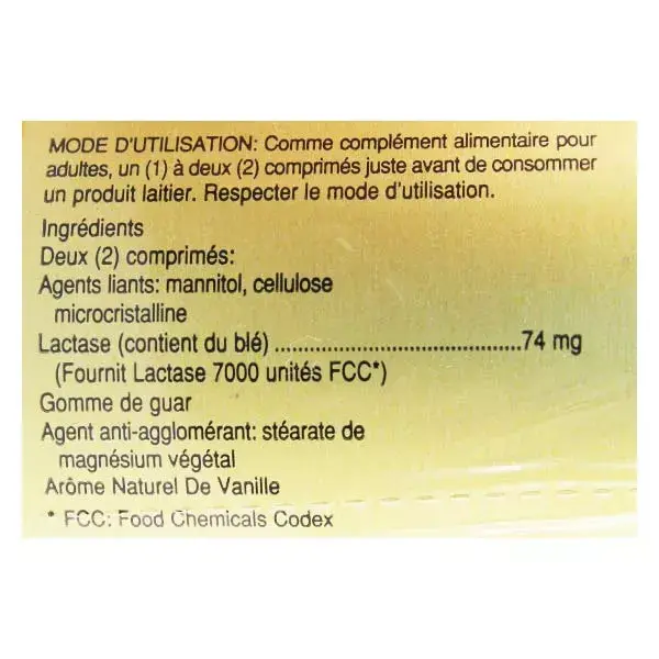 Comprimidos mastigáveis Solgar Lactase 3500, 30 comprimidos