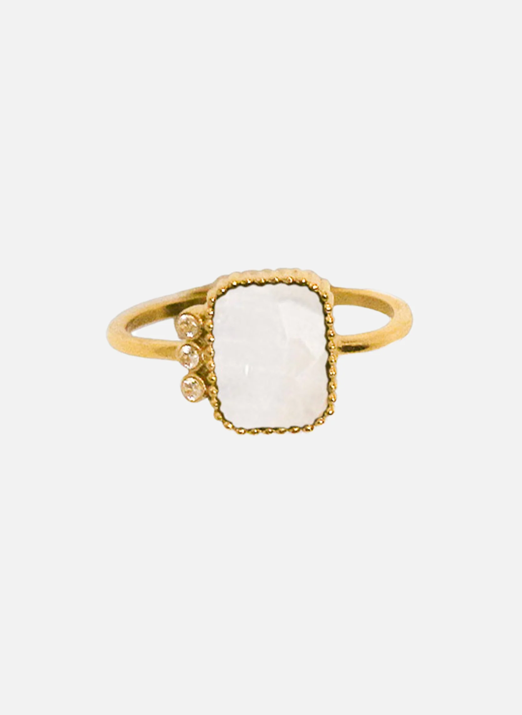 MOROS - Bague fine moros | Blanc