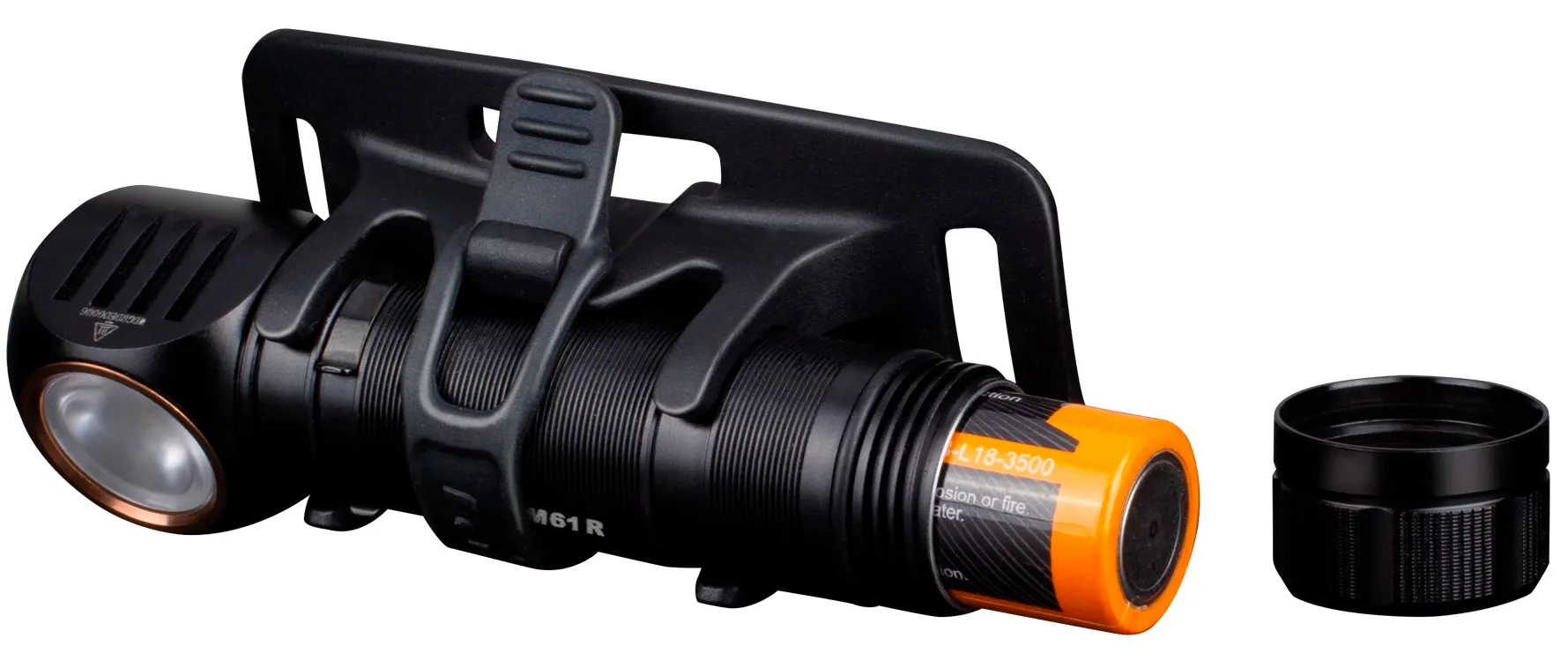 Fenix Fenix Hm61r Hodelykt Sort Multifunksjonell Hodelykt Med 1200 Lumen