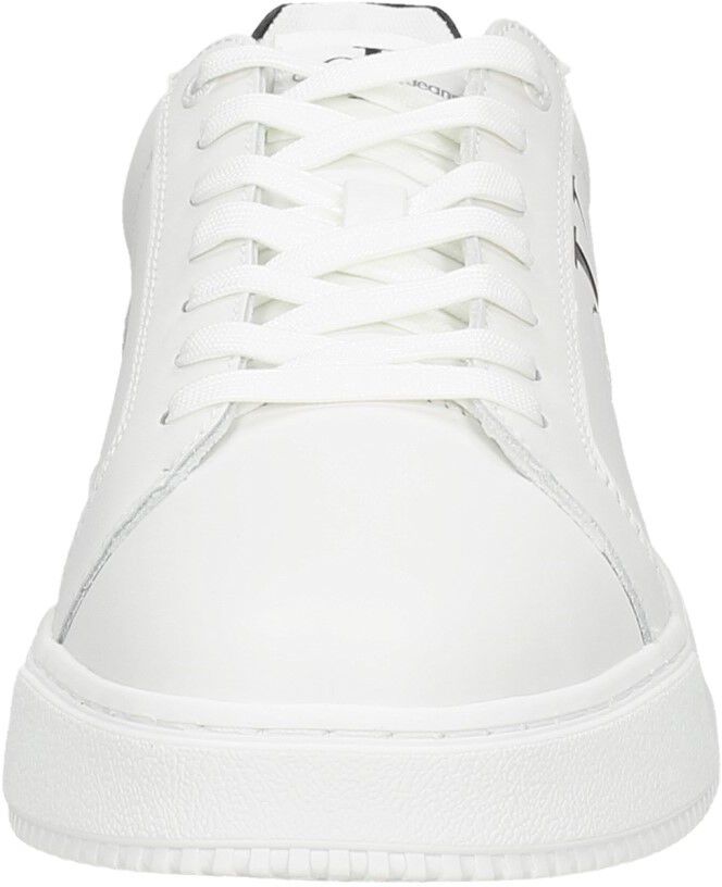 Calvin Klein Chunky Cupsole Mono Lth wit