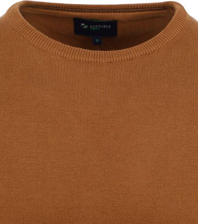 Suitable Respect Oinir Pullover Bruin KN-OI-RSP23-CA kopen
