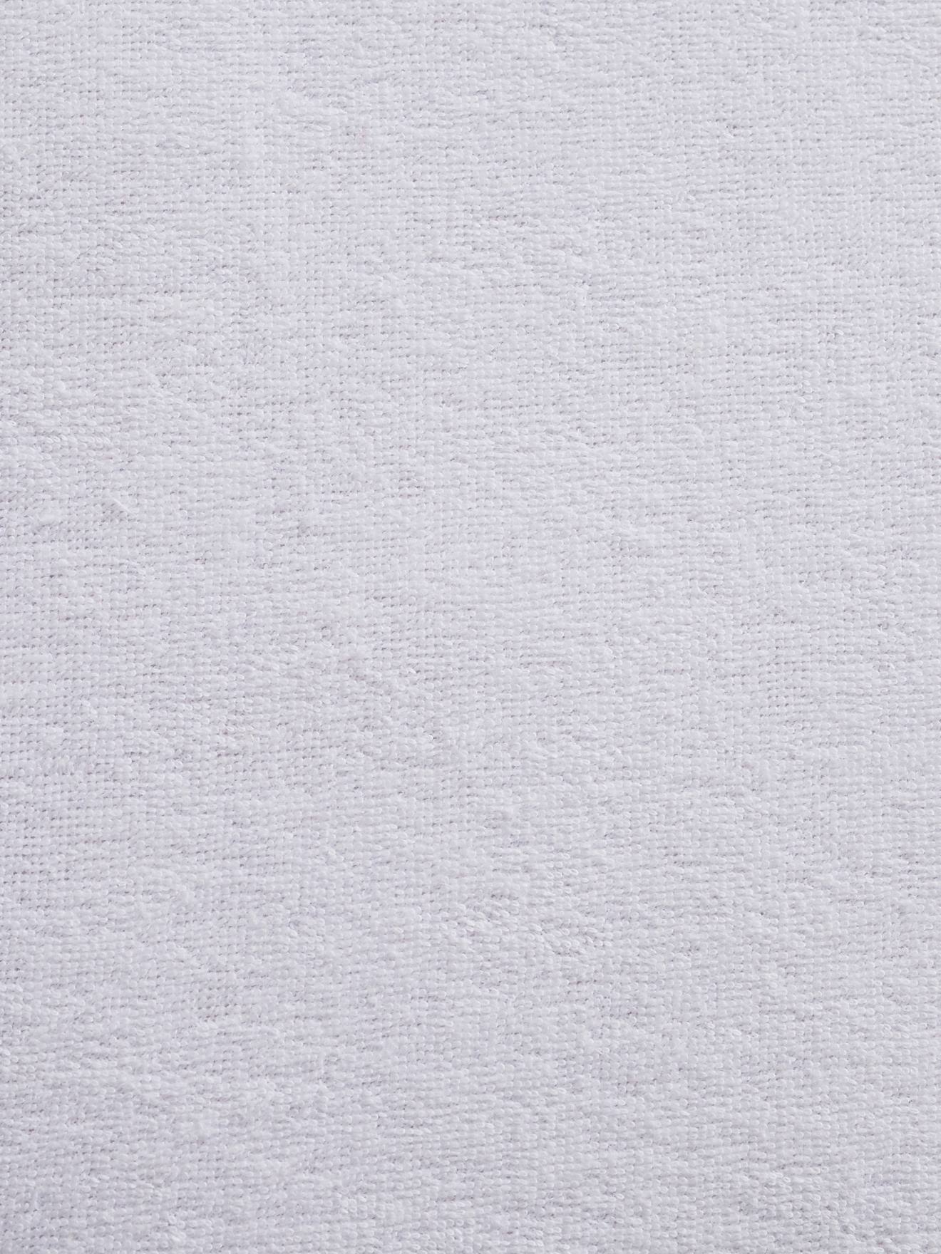 Protetor de colchão de bambu 60x120 cm P'TIT LIT branco claro liso