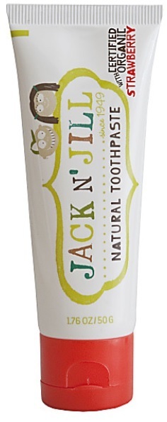jack n'jill Natuurlijke Tandpasta Aardbei 50gr