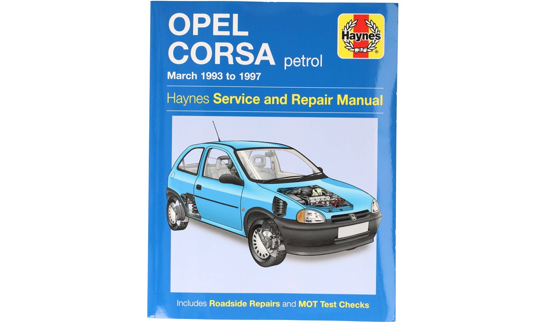 Reparationshåndbog Corsa B 1,0-1,6 3/93-11/96