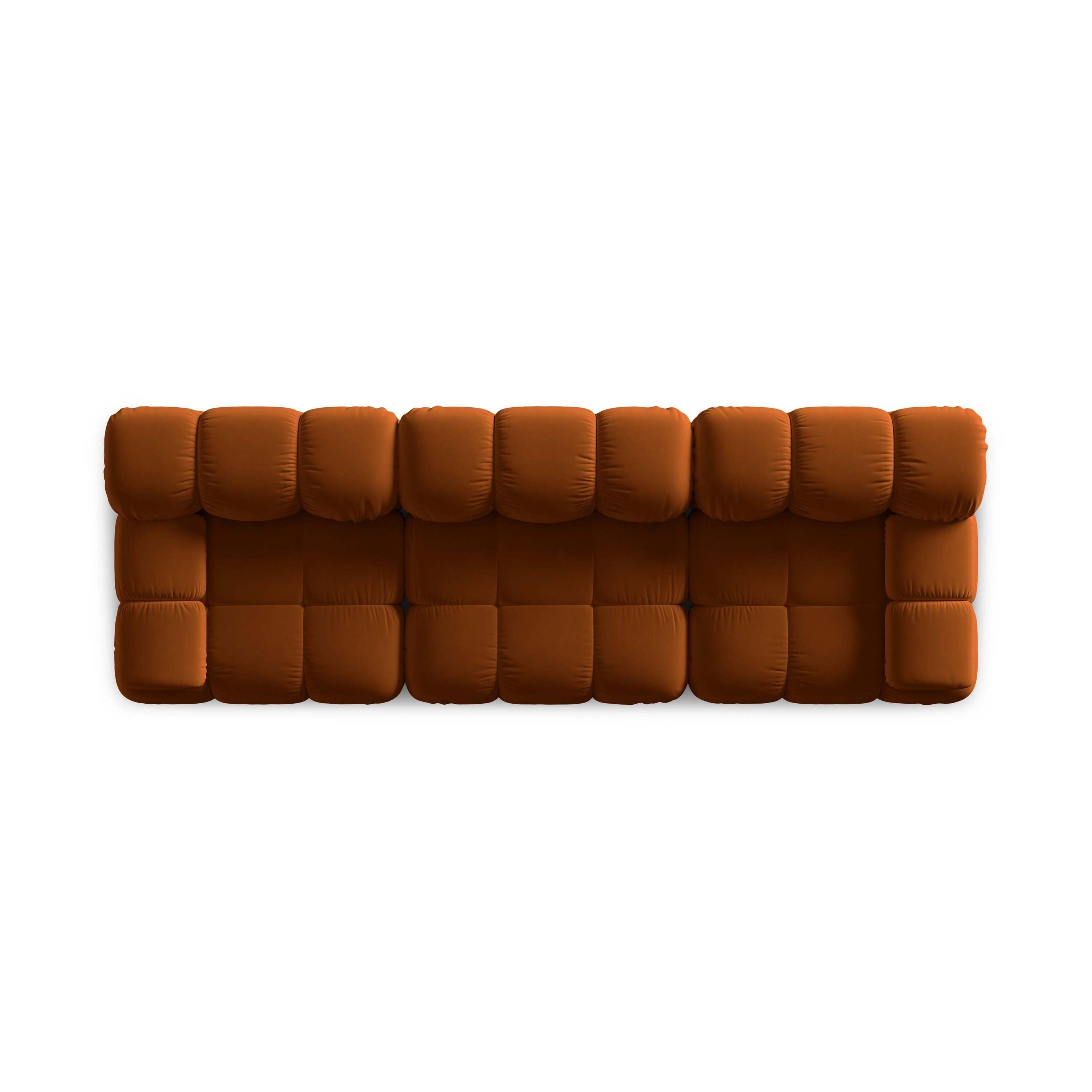 Milo Casa Tropea Modulaire 3-zitsbank - Terracotta