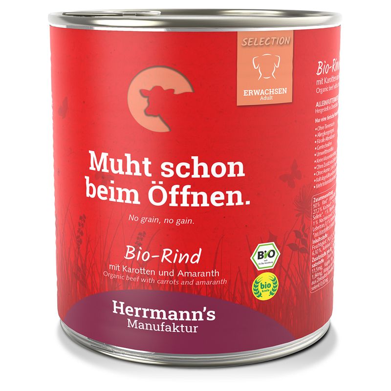 Herrmann's Menu Bio Sensitive 6 x 800 g