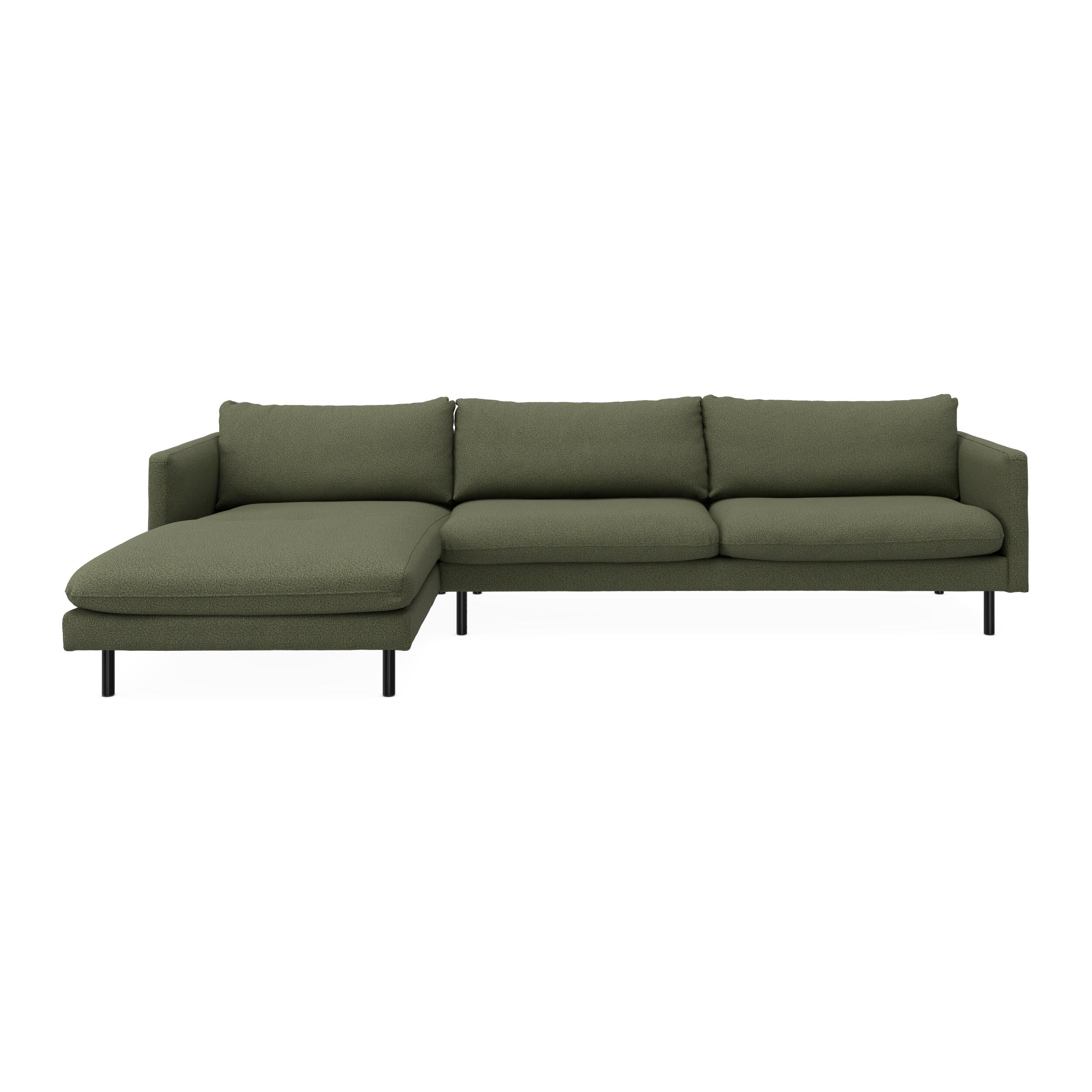 Bjorn venstrevendt sofa med chaiselong