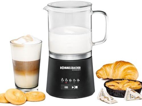 ROMMELSBACHER - Melkopschuimer MS 625 - Koffie-accessoire - 250 ml voor Opschuimen - 500 ml voor Kloppen
