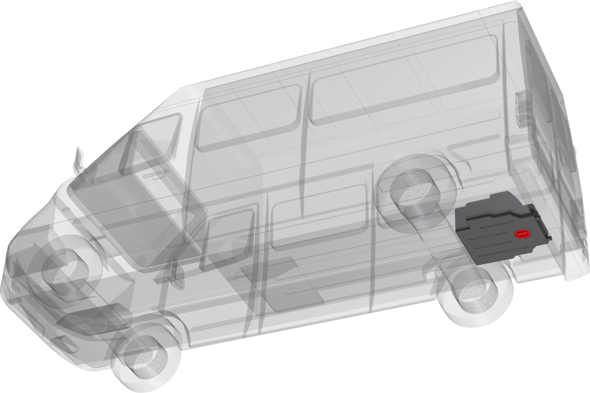 Aplast Abwassertank für Ford Transit 90 l