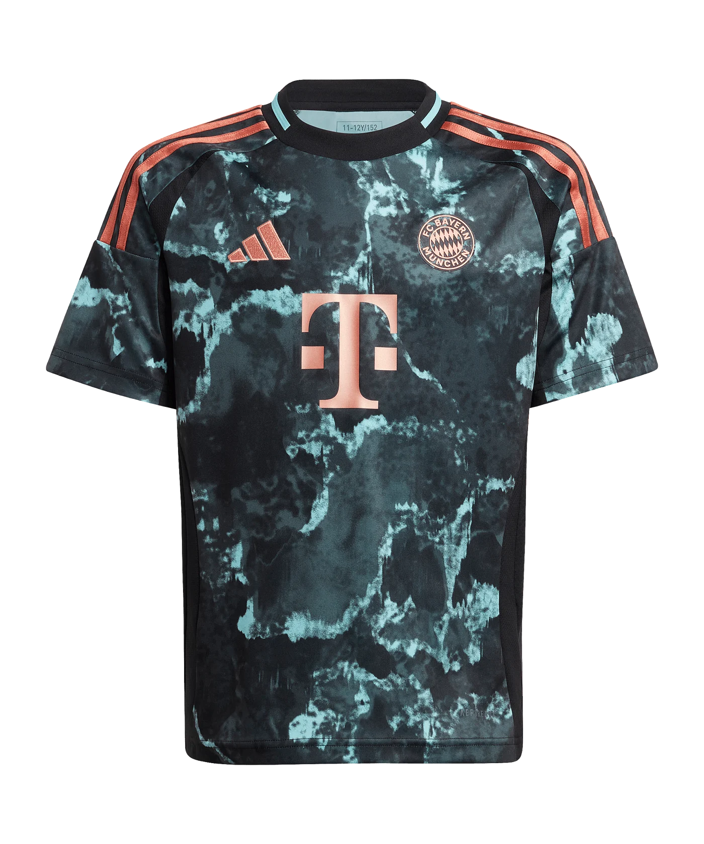 adidas FC Bayern München Trikot Away 2024/2025 Kids Schwarz