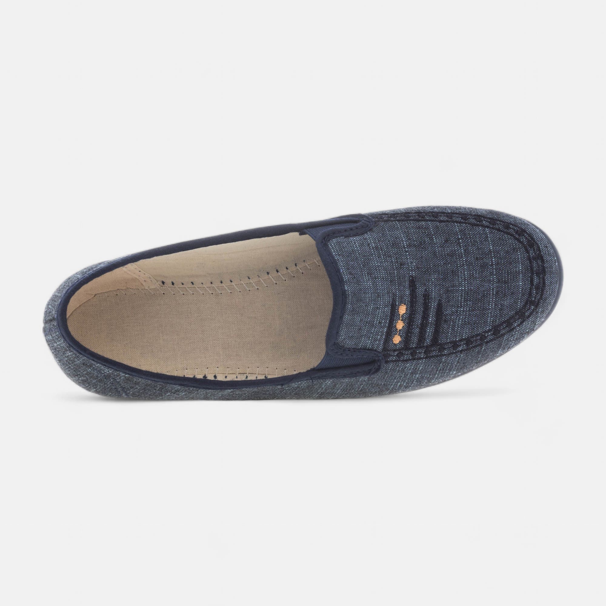 Pantoufles pieds sensibles Femme jeans