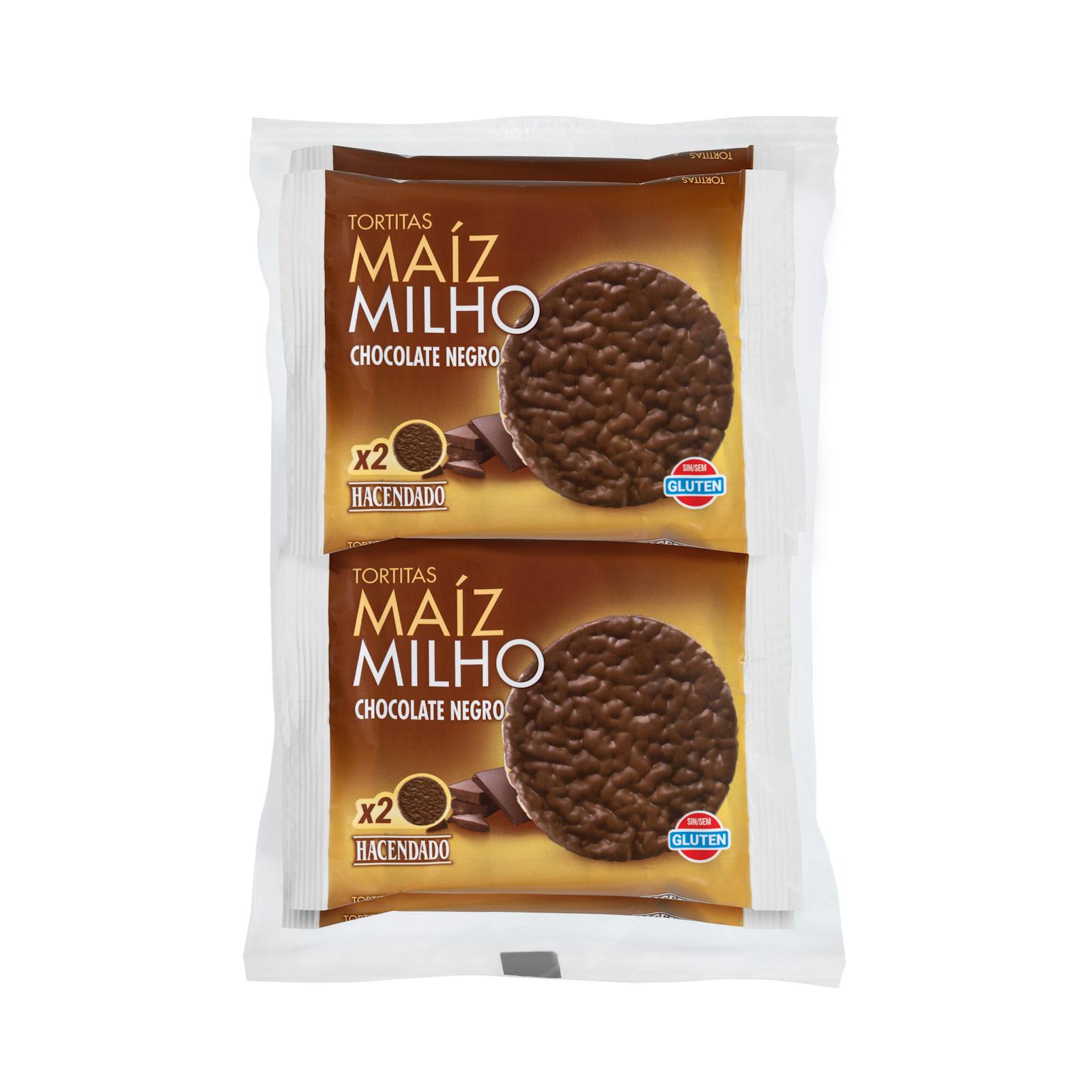 Tortillas de maïs Hacendado au chocolat