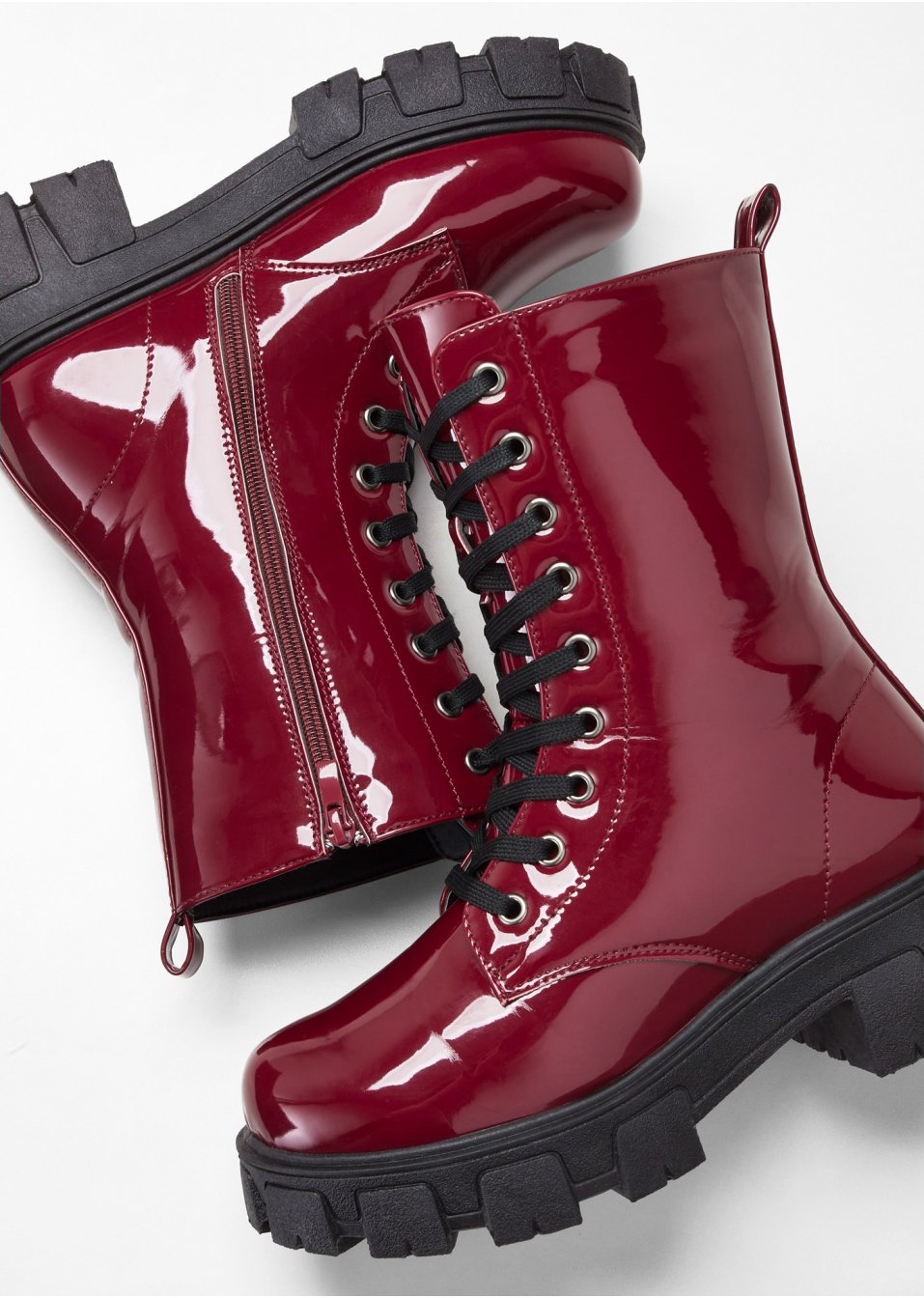 Boots à lacets