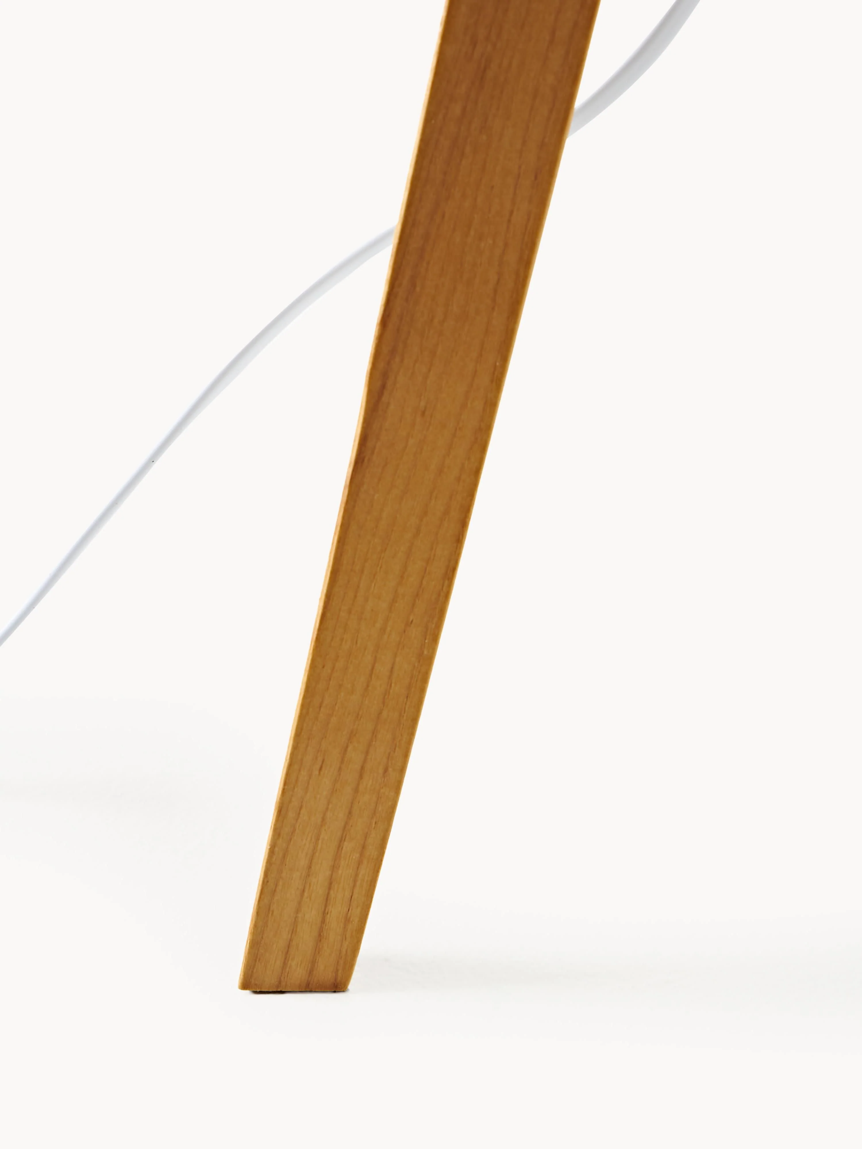 Tripod vloerlamp Jake van massief hout