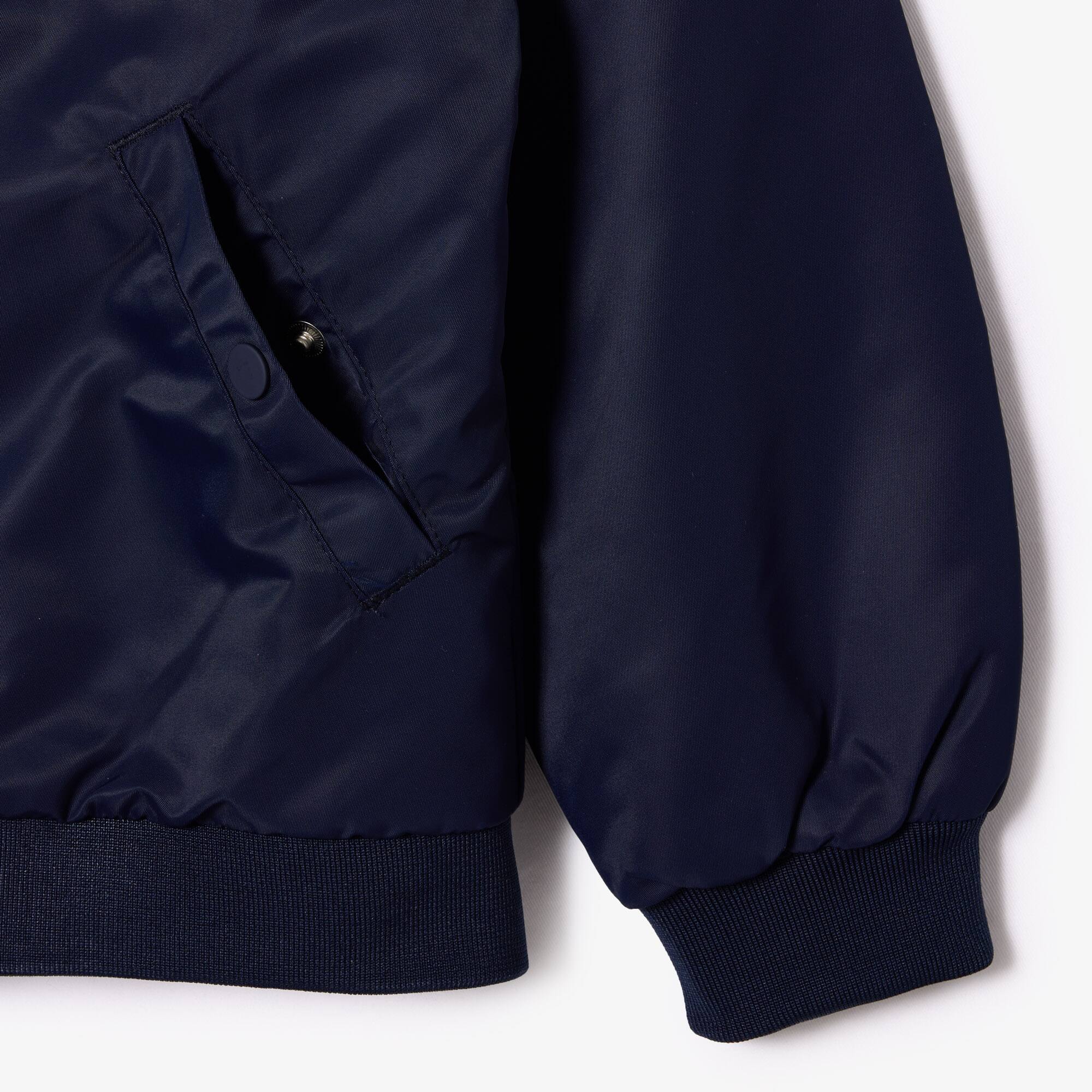 Kinder LACOSTE Bomberjacke aus Nylon mit Colourblock Jacken & Mäntel - Blau - Lacoste - Kinder