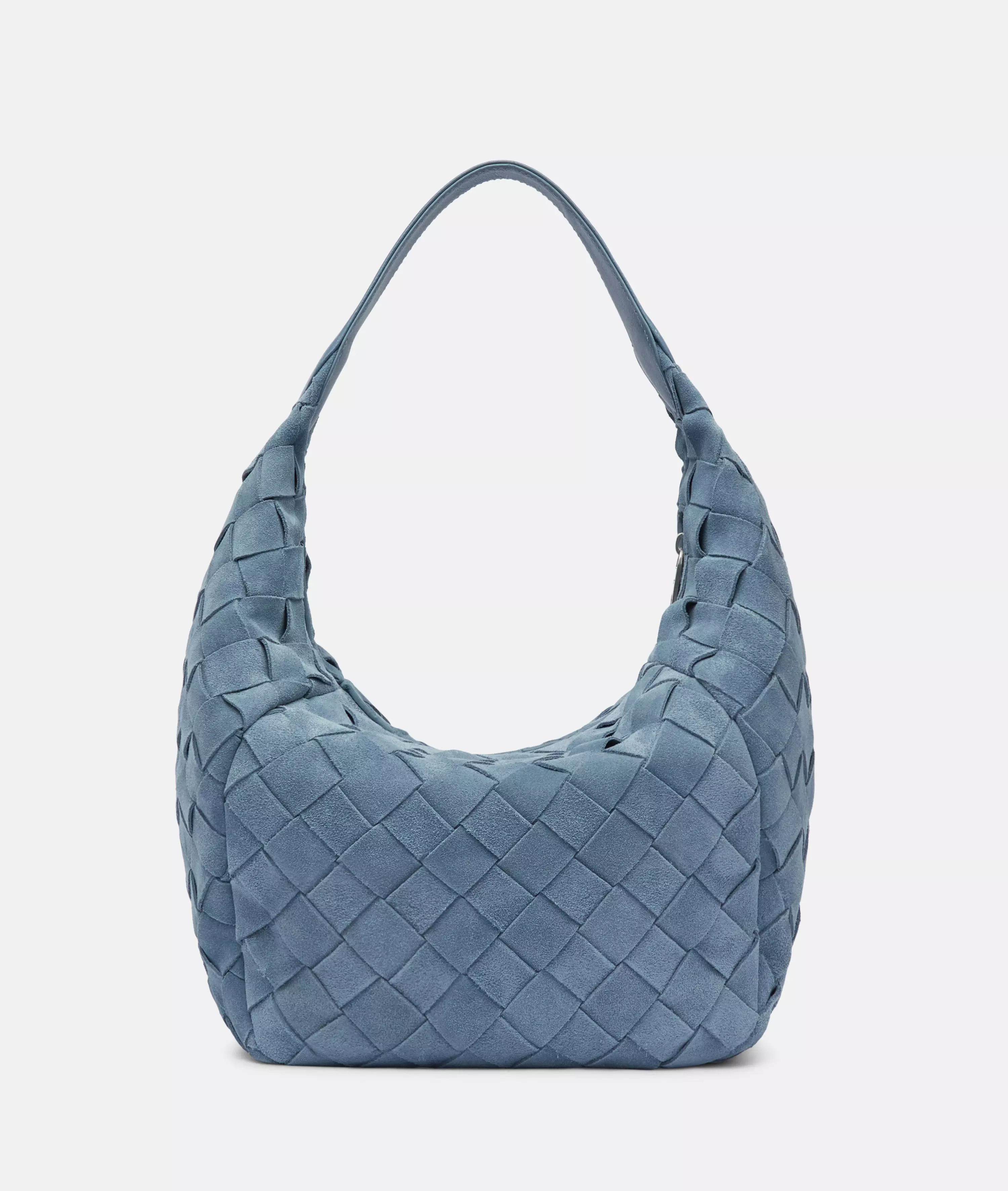 Farrah Hobo M Spacious suede pouch bag