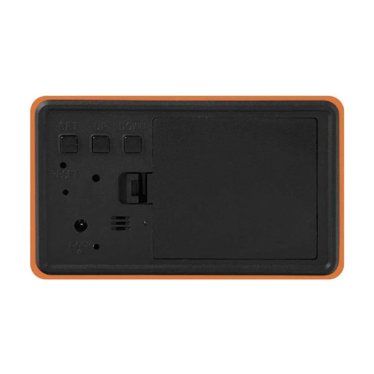 Karlsson Present Time Réveil Spry LED - Orange