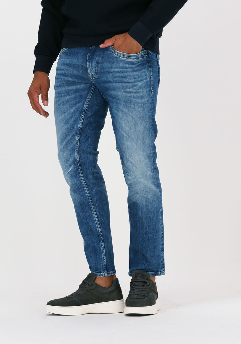 PME LEGEND donkerblauwe pme legend slim fit jeans skymaster royal blue vintage