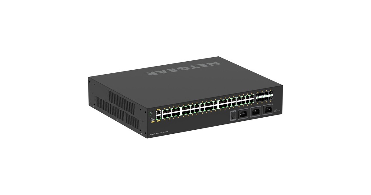 NetgearM4250-40G8XF-PoE++ switch  (Zwart, 2U)