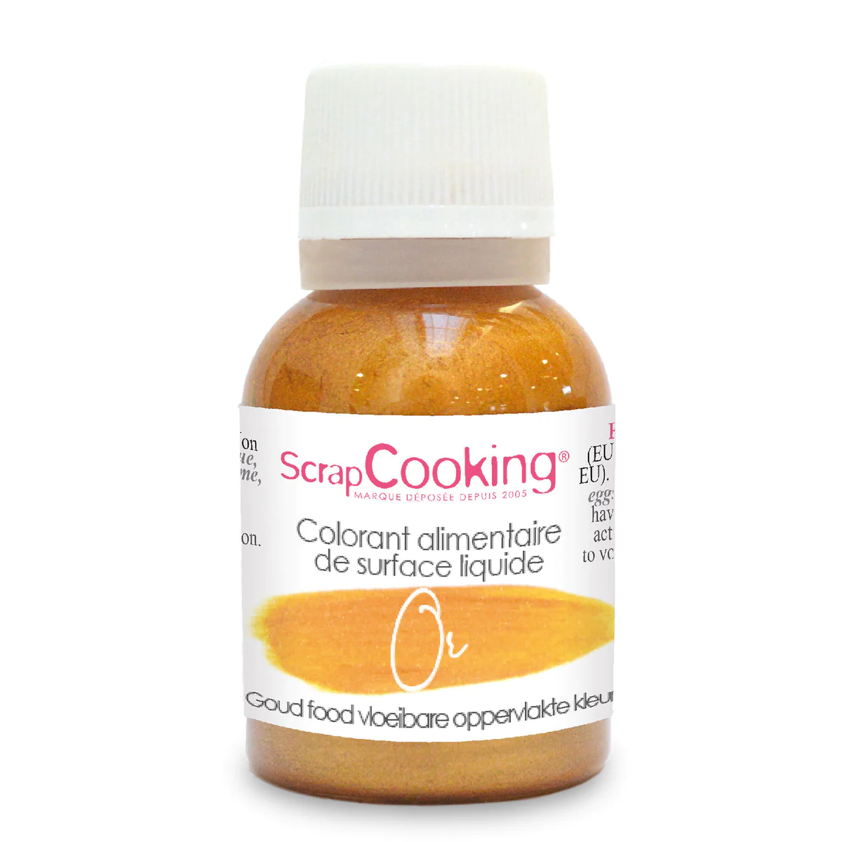 Colorant alimentaire liquide - doré Scrapcooking