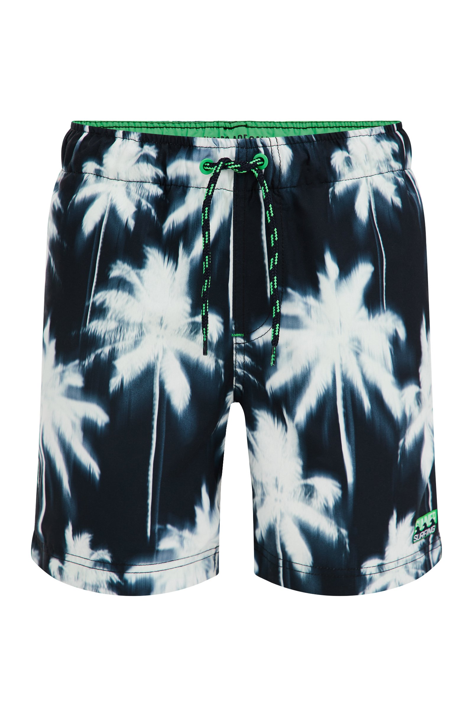 Jongens zwemshort met dessin WE Fashion Zwart