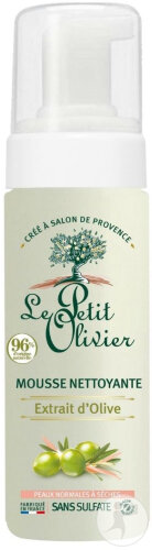 Le Petit Olivier Mousse Nettoyante Extrait D'Olive 150ml