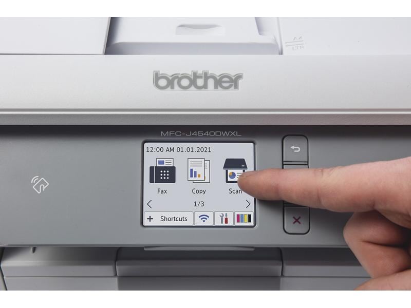 Brother Multifunktionsdrucker MFC-J4540DW 4-in-1 Tintenstrahl-Multifunktionsdrucker für Home-Office-Anwender