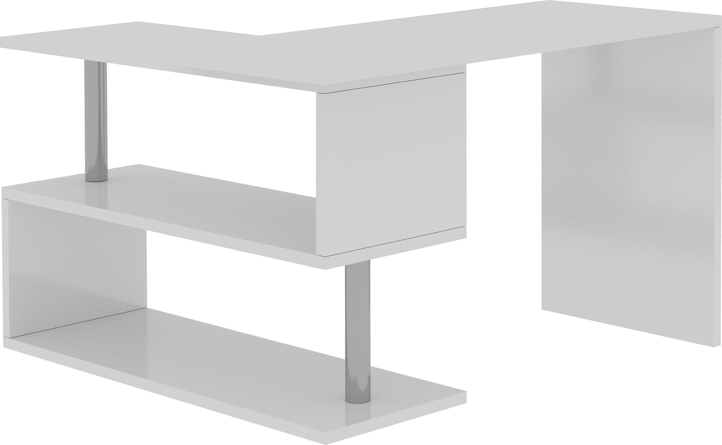 INOSIGN Schreibtisch »Volta, Made in Italy« multifunktional - als Computertisch, Eckschreibtisch oder Sideboard