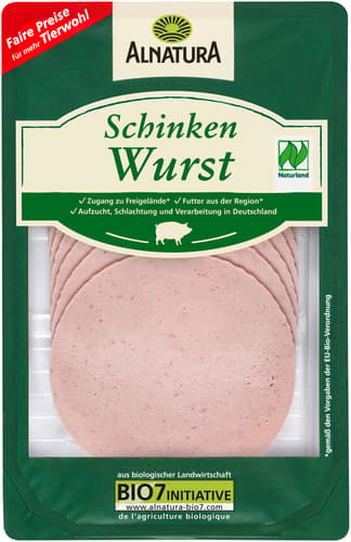 Alnatura BIO Feine Schinkenwurst