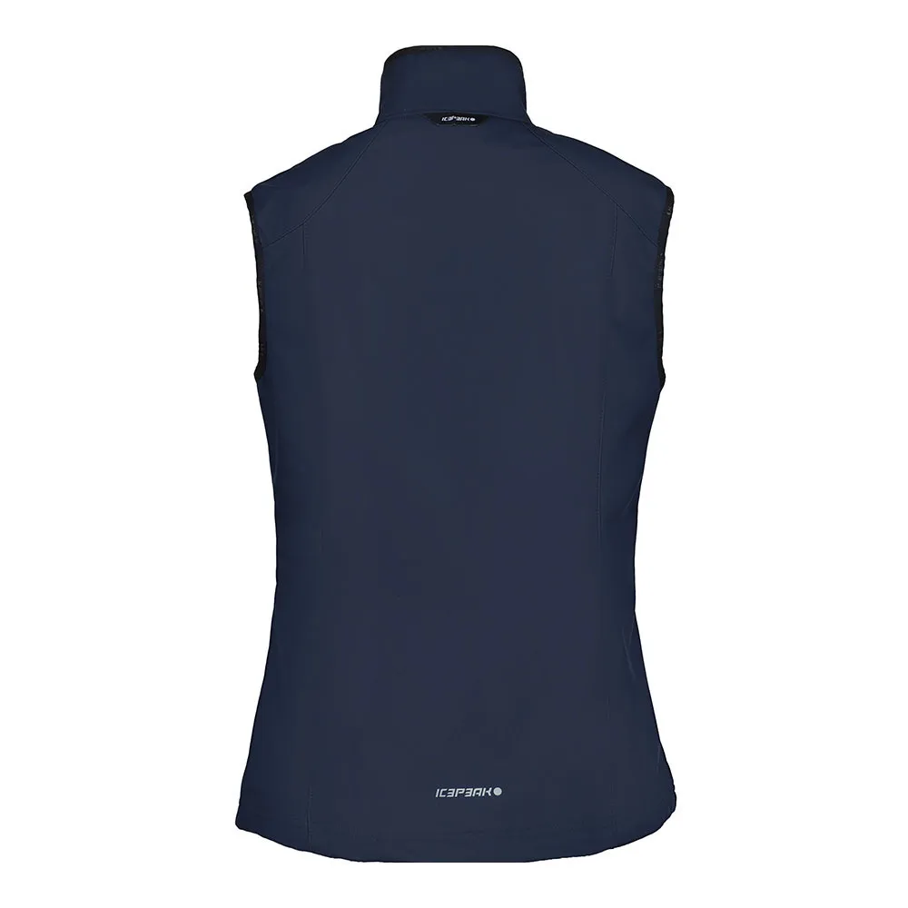 Icepeak BRUSH - Gilet Femme blue