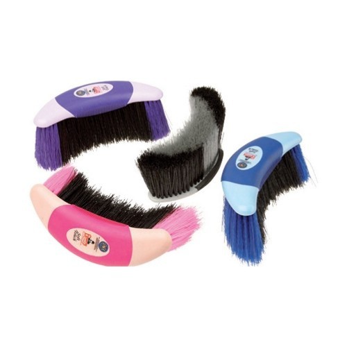 Pincel Dandy Boomerang Design para Cavalos, Rosa