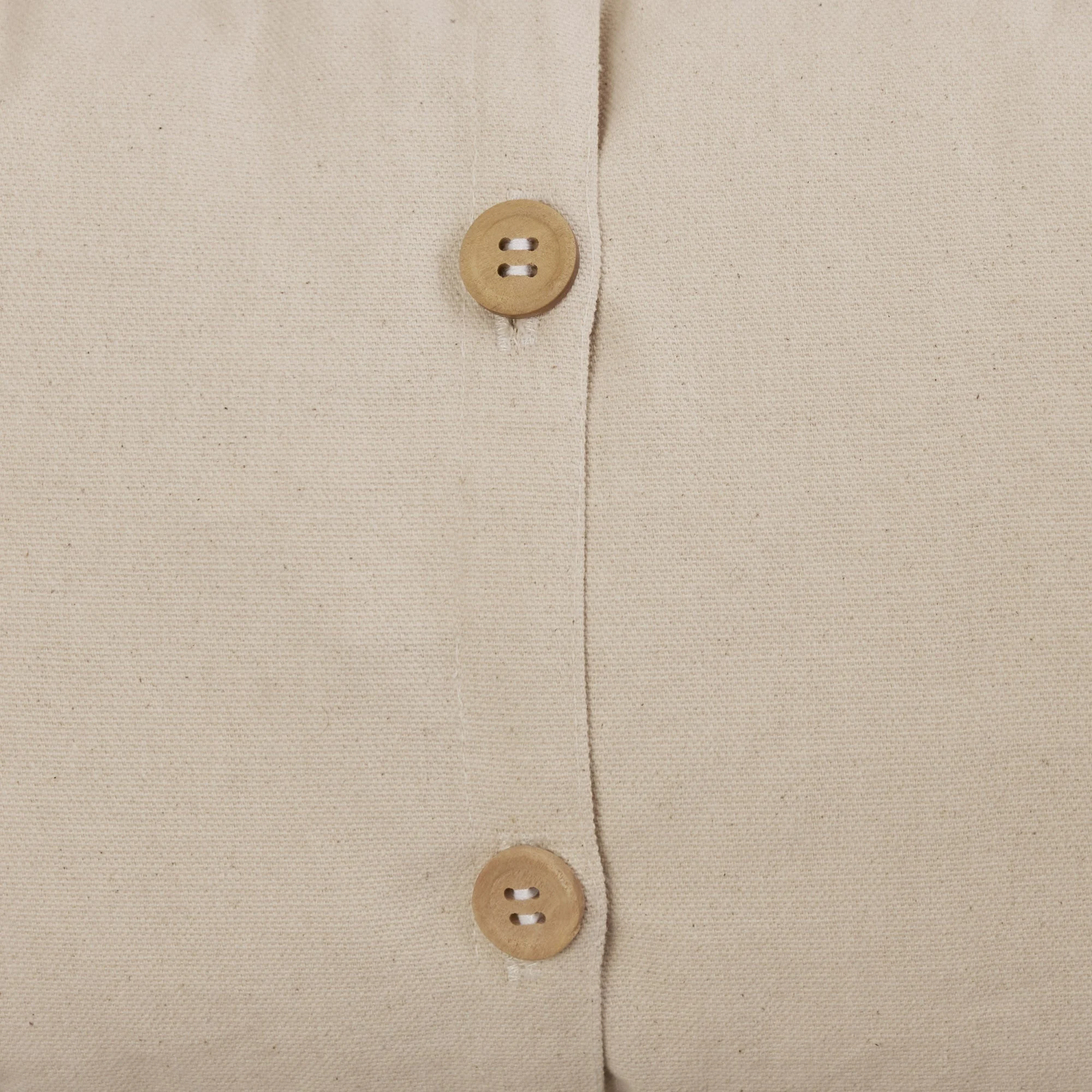 ZACARY - Housse de coussin | Blanc