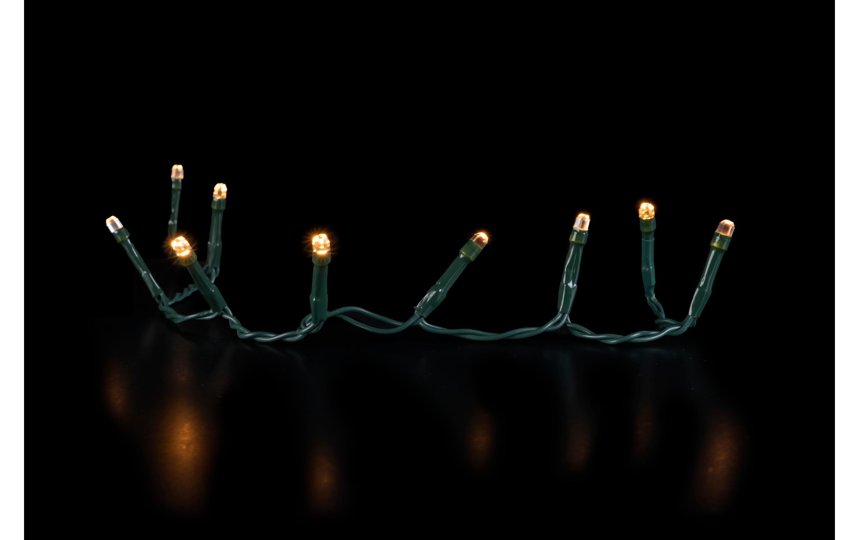 LED-Lichterkette Recharge String 2 m, 40 LED, GrünIn-/Outdoor Lichterkette