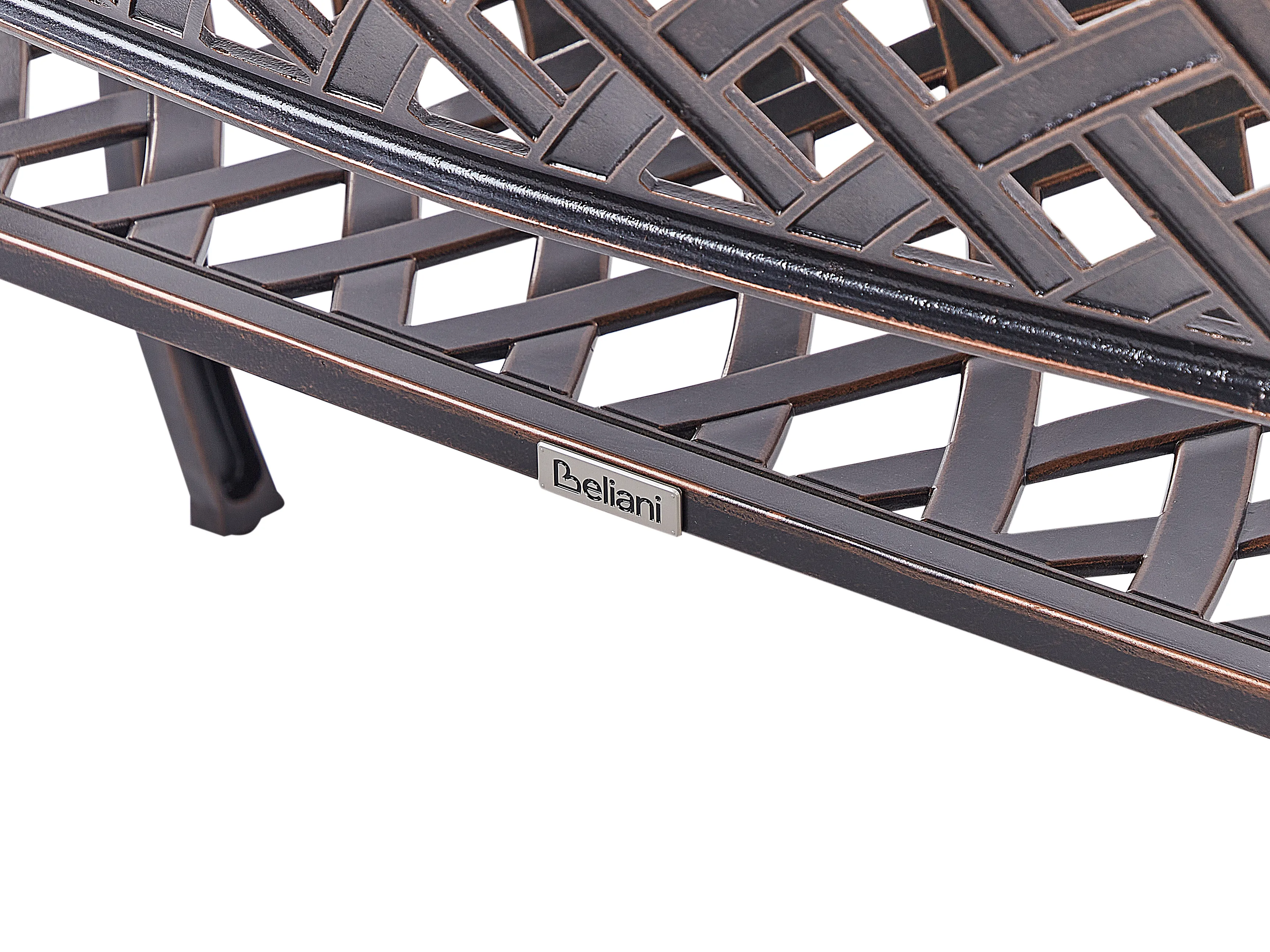 Tuinbank STAGGIA 104 cm Metaal Bruin