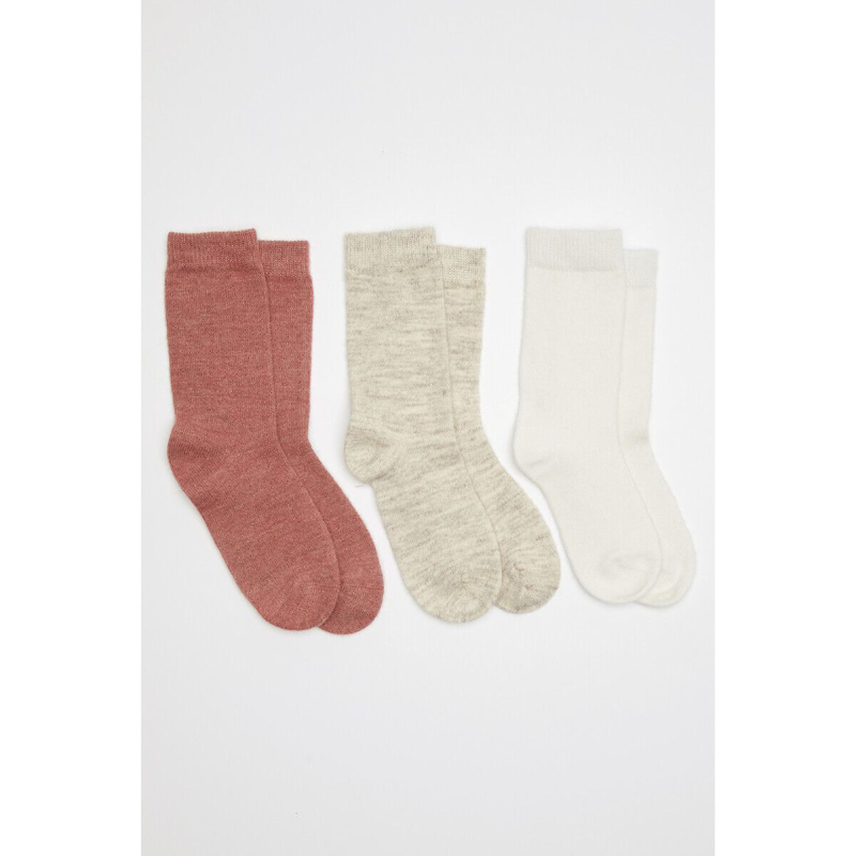 DAMART<br>Conjunto de 3 pares de meias lisas Thermolactyl