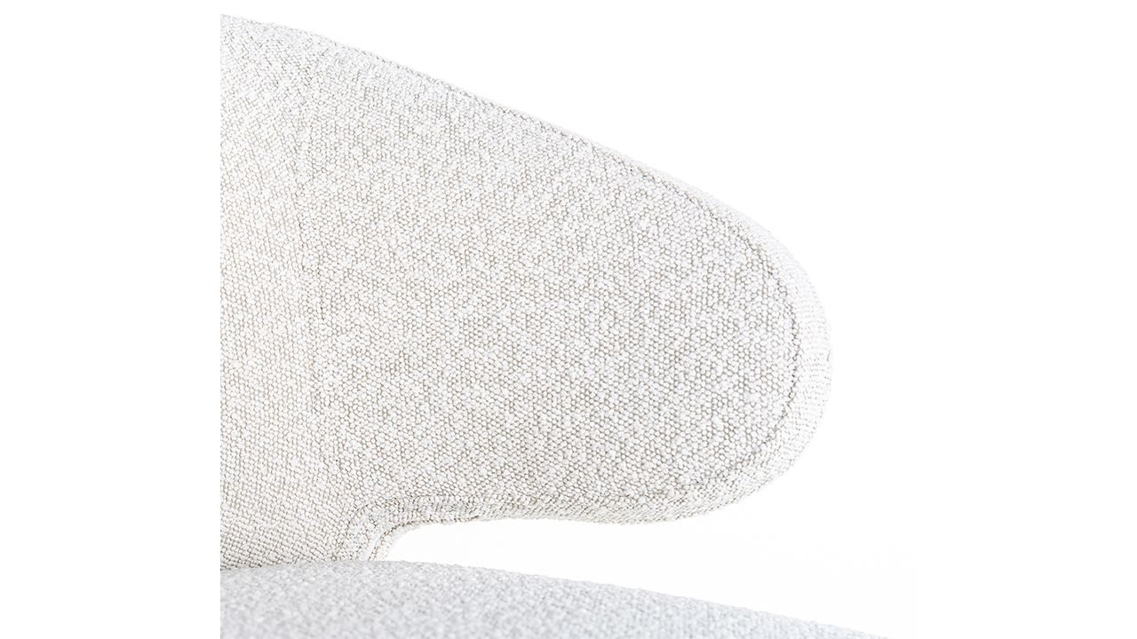 Barstoel 210675 White Bouclé Indigo B50 x D62 x H106 cm